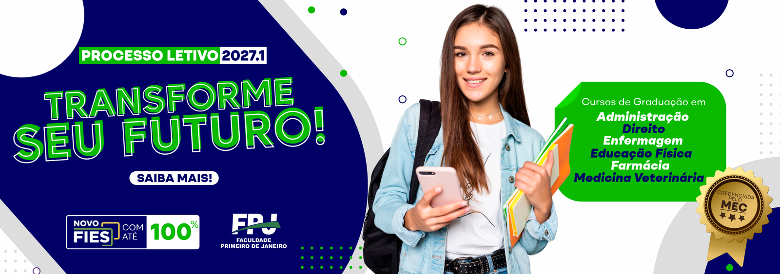 Banner Faculdade FPJ